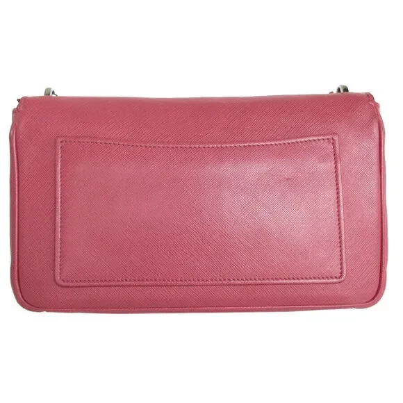 Auth Prada Shoulder Bag Pink Leather #168402P60B - Picture 2 of 12